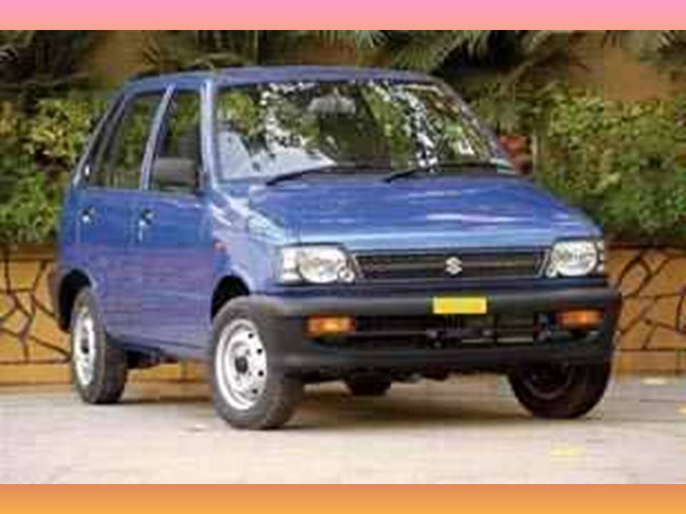 MARUTI 800  REAR RIGHT